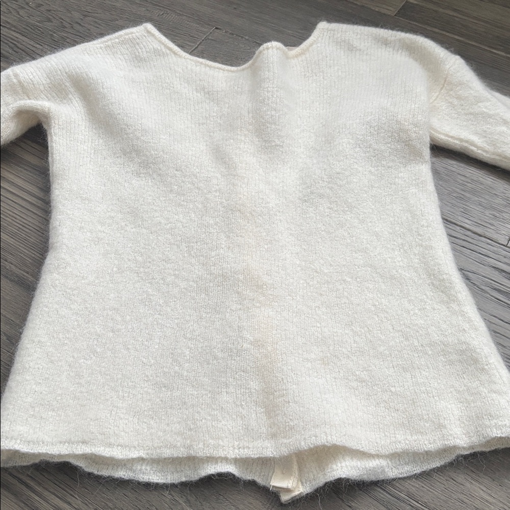 Sezane Cream Women's Cardigan - Picture 12 of 12